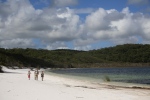 Fraser Island.
L'île abrite plusieurs lacs d'eau de pluie magnifiques.