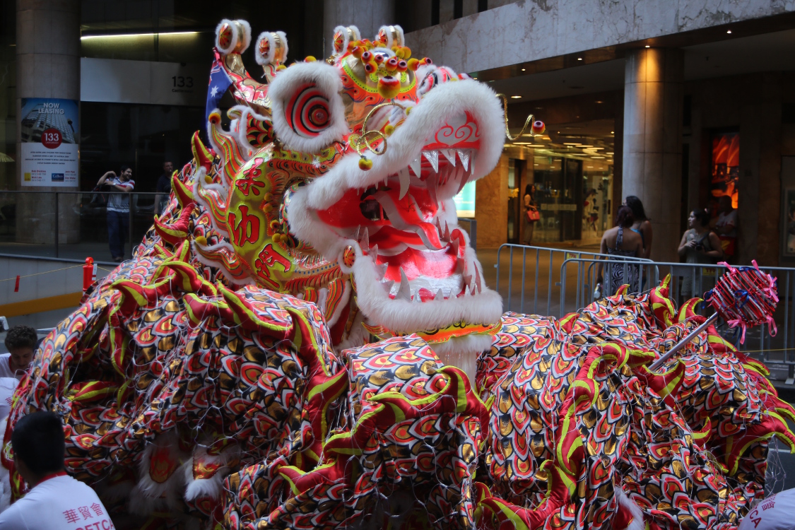 Sydney.
Nouvel an chinois.