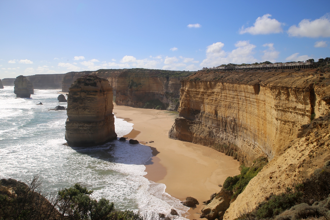 Great Ocean Road.
Parc maritime des 12 apÃ´tres.