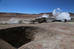 Altiplano.
Geyser Sol de Mañana.
