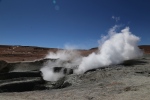 Altiplano.
Geyser Sol de Mañana.
