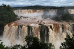 Parque Nacional do Iguaçu.
Vue depuis le Brésil.