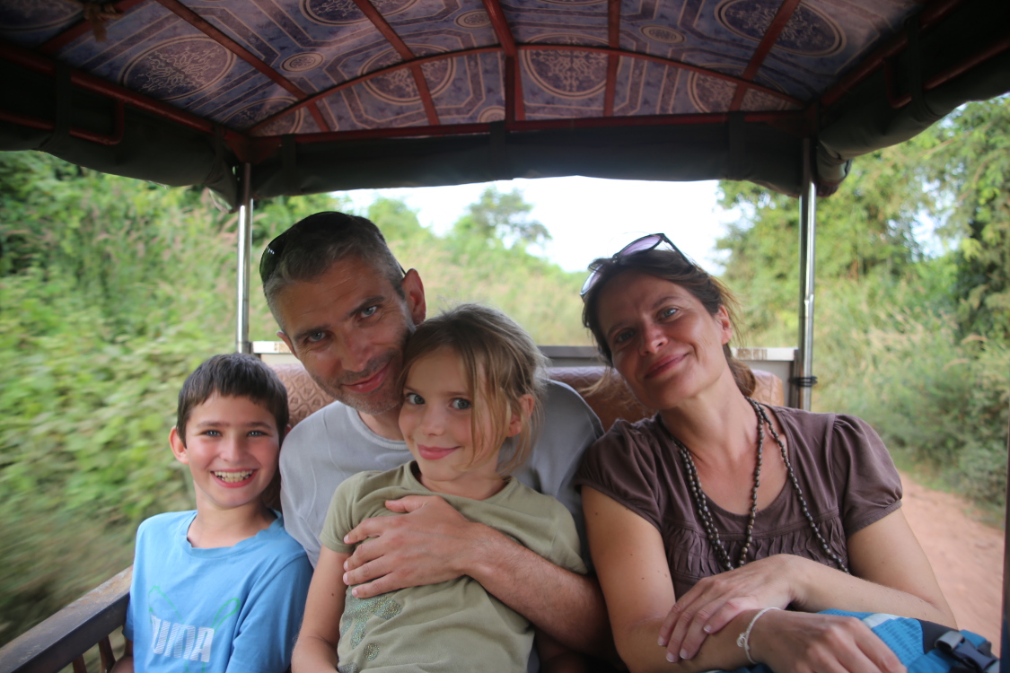 Environs de Kep.
Dans le TukTuk !