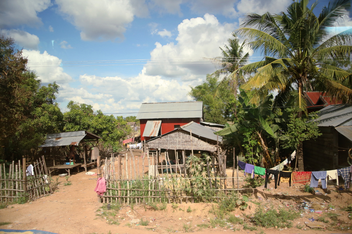 Voyage en bus de Phnom Penh Ã  Siem Reap.