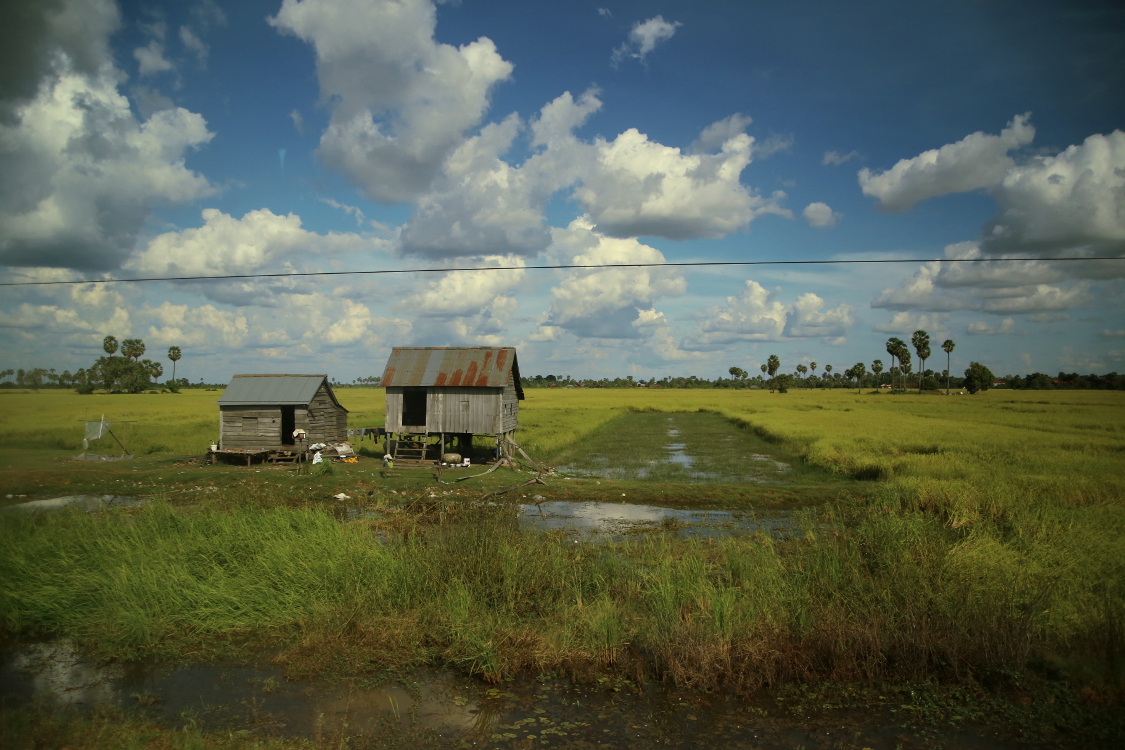 Voyage en bus de Phnom Penh Ã  Siem Reap.