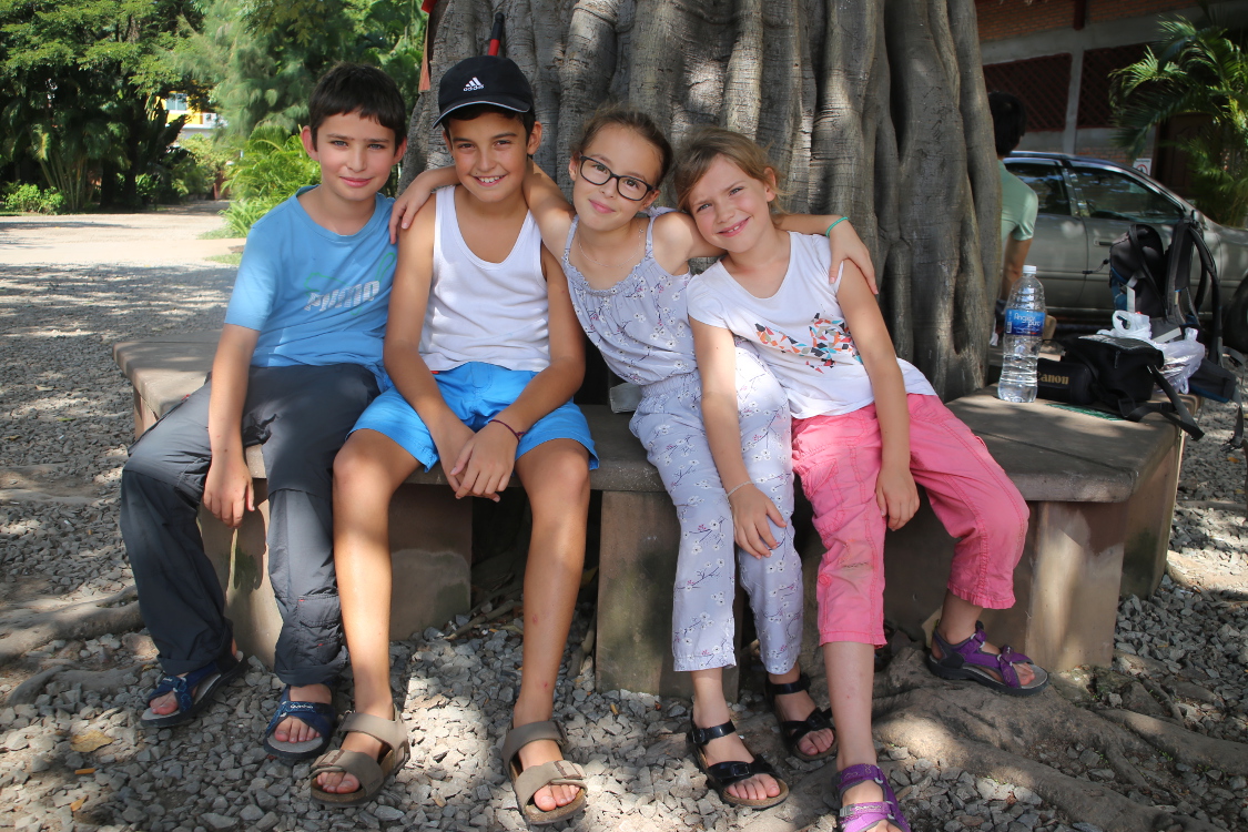 Siem Reap.
Avec Valentin et MarÃ©va, de supers compagnons de voyage...