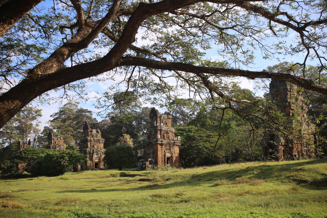 Angkor.
Thommanon, dÃ©diÃ© Ã  Vishnou.
