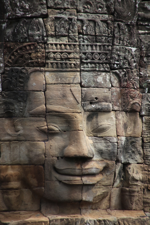 Angkor Thom.
Le Bayon ou 