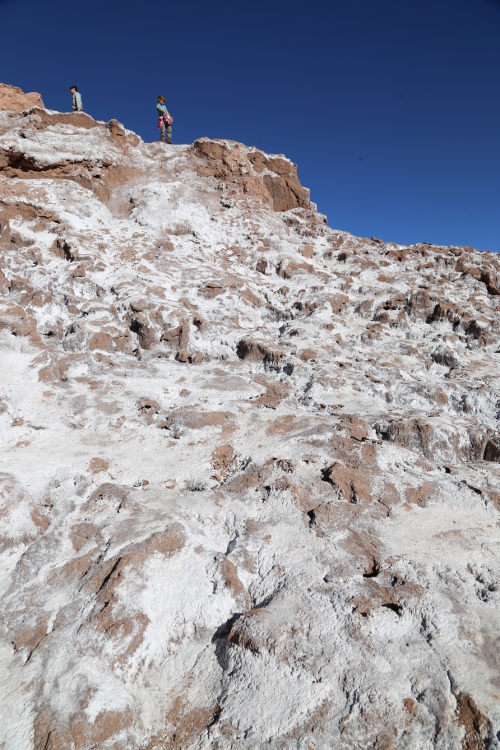 San Pedro de Atacama.
Valle de la luna.
Ce lieu aux paysages lunaires fait partie de la CordillÃ¨re de sel.