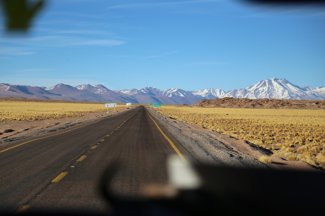 San Pedro de Atacama.
On the road pour les lacs de l'Altiplano.