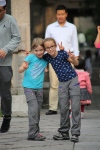 Xi'an. Les filles s'habituent à se faire prendre en photo !!