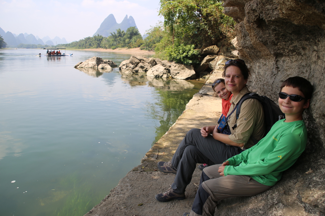 RÃ©gion de Guilin et ses pics karstiques.