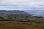 Vue sur Hanga Roa.