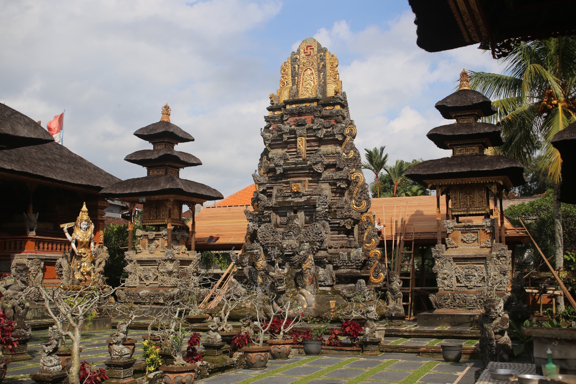 Bali. Ubud.
Temple Pura Taman Saraswati.