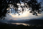 Vue depuis le mont Phousi, au centre de Luang Prabang.