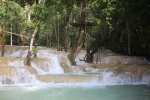 Luang Prabang.
Chutes d'eau de Tat Sae.