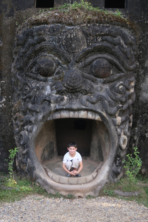 Vientiane. Buddha parc.