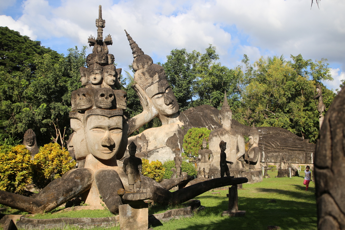 Vientiane. Buddha Parc.