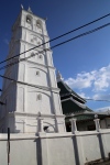 Melaka.
Mosquée Kampung Kling, mélange de style de Sumatra, hindous, chinois, et malais. Elle se situe dans la