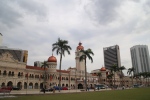 Kuala Lumpur.
Merdeka Square, ou place de l'indépendance.