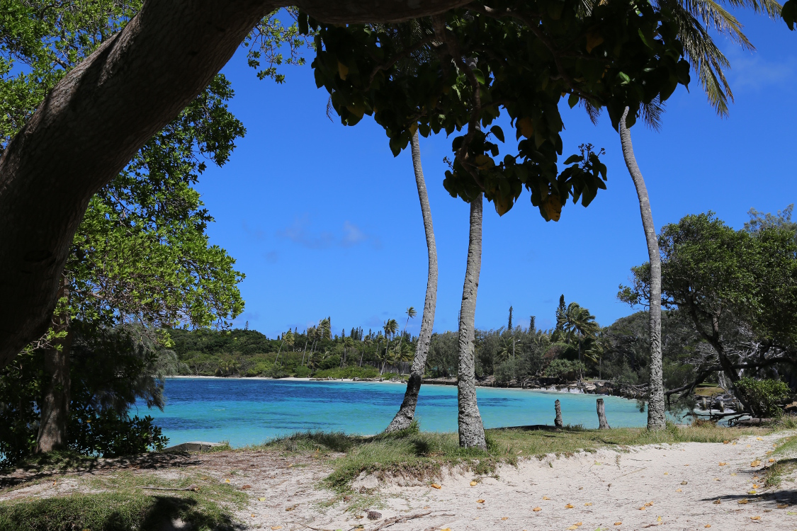 Ile des Pins.
Baie de Kanumera.