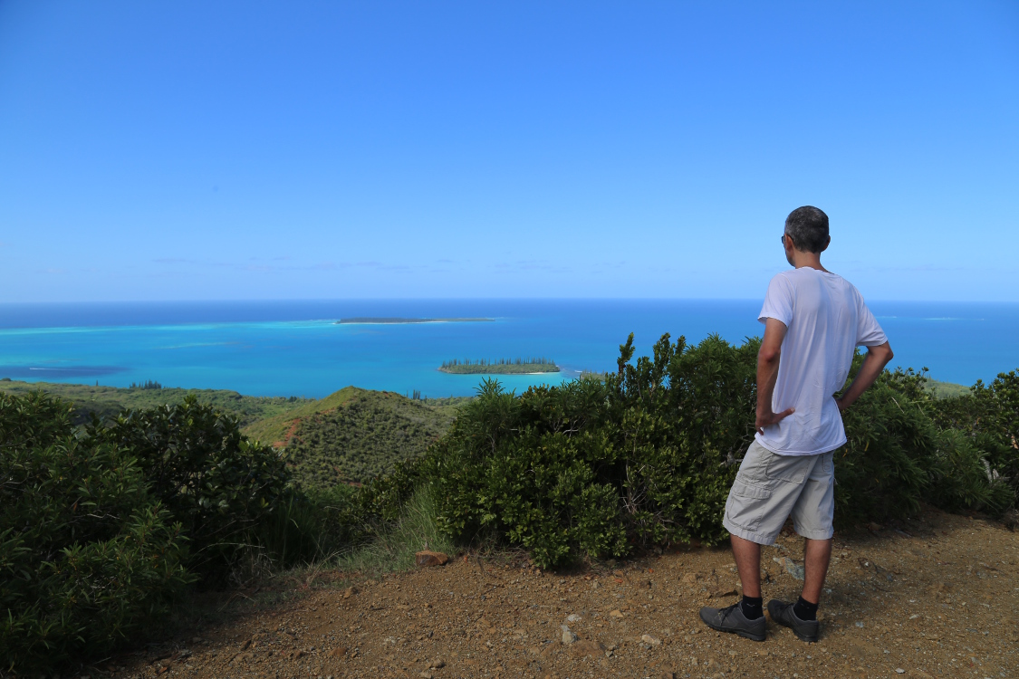 Ile des Pins.
Vue depuis le pic N'Ga.