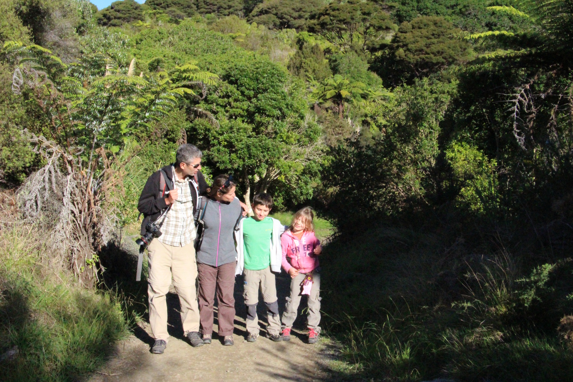 Hahei, dans la pÃ©ninsule de Coromandel.
Les Daltons nÃ©ozÃ©landais !