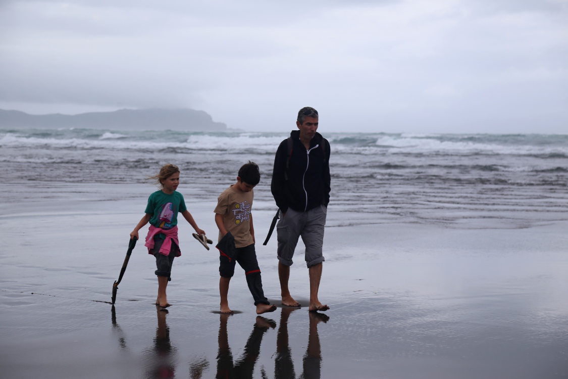 Kawhia.
Source d'eau chaude Te Puia.