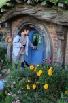 Le Hobbiton.
On a trop envie de visiter l'intérieur ...