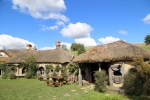 Le Hobbiton.
L'auberge du Dragon Vert.