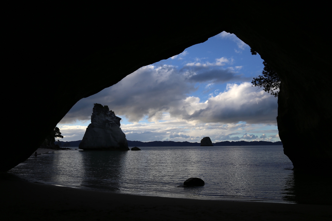 Hahei.
Cathedral Cove.
Le rÃªve de VÃ©ro ...