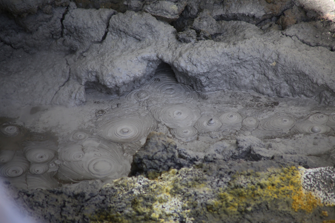 Sud de Rotorua.
Parc thermal de Wai-o-Tapu.