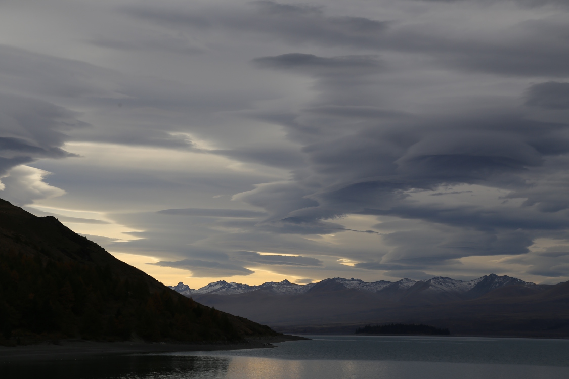 Lac Tekapo, et ses incroyables nuages !
