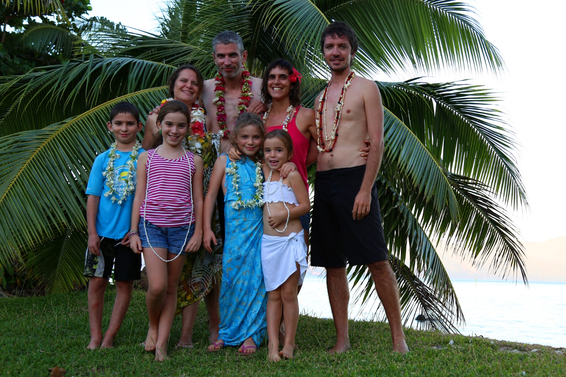 Moorea.
Family Globe Trotter & Coconut Family ;-) !