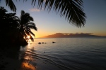 Moorea.
Lever de soleil sur l'île de Tahiti.
C'était dur de se lever, mais cela valait le coup !