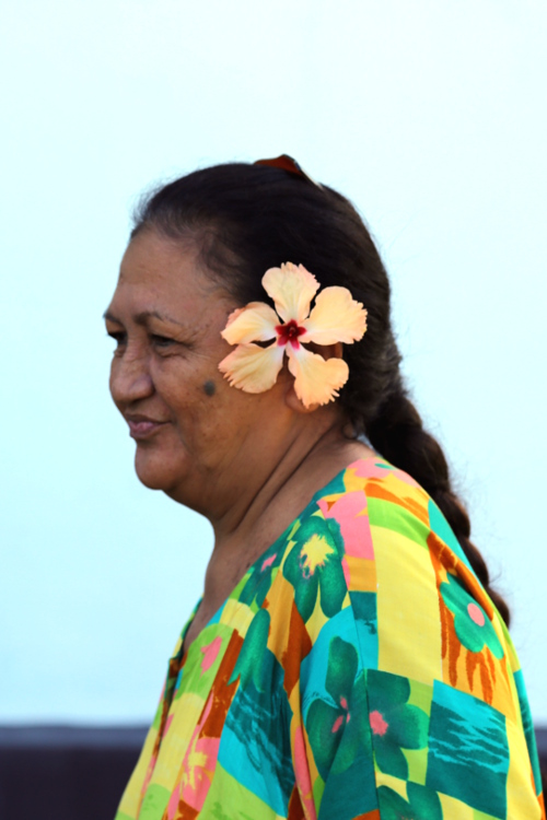 Moorea.
Eglise de la Sainte Famille.