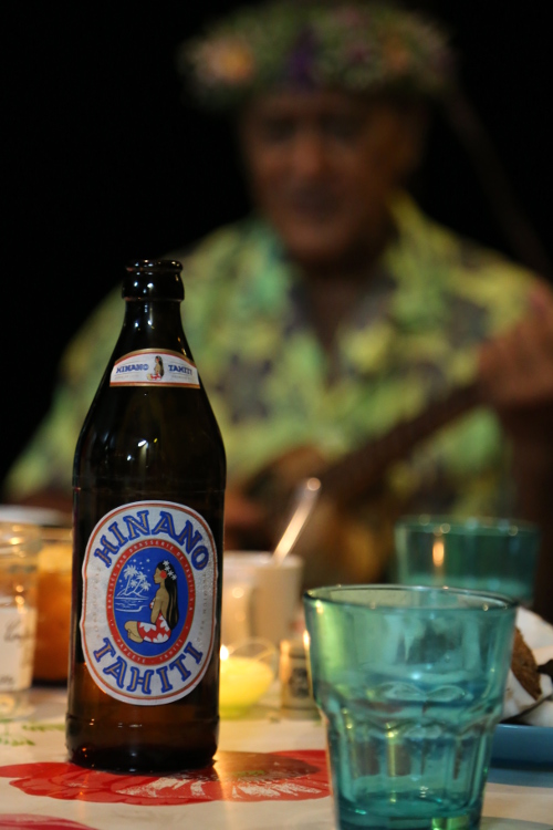 Moorea.
Hinano est une institution en PolynÃ©sie !