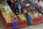 Tahiti.
Marché de Papeete.