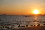 Koh Kradan.
Lever de soleil.