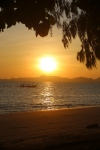 Koh Kradan.
Lever de soleil.