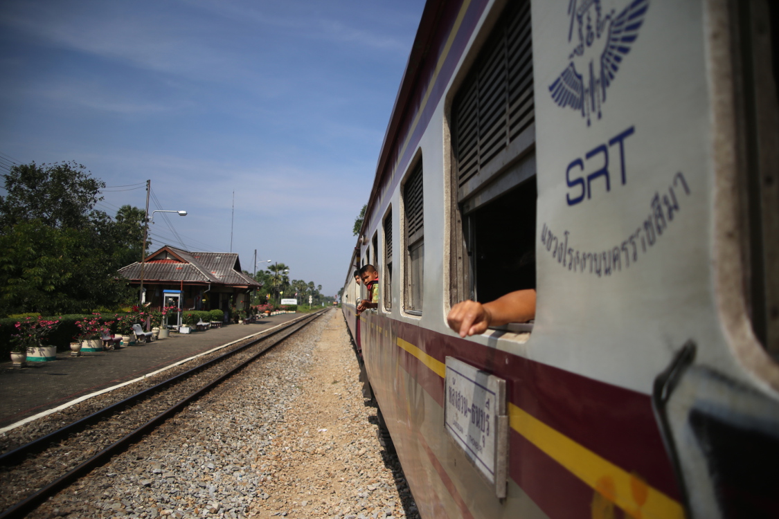 Train de Prachuap Ã  Ratchaburi.