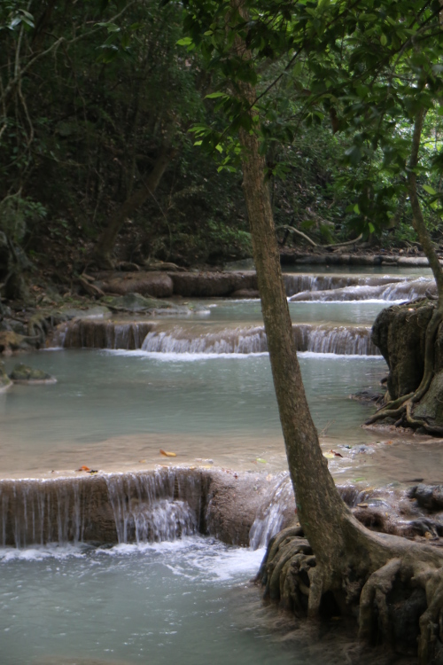 Parc national d'Erawan, et ses cascades.