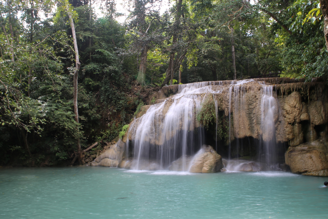 Parc national d'Erawan, et ses cascades.