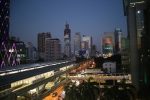 Bangkok.
Vue depuis le toit de notre hôtel.