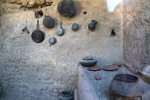 Pompéi.
Petite cuisine dans une arrière-cour.
