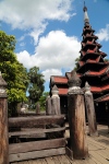 Mandalay, Inwa.
Monastère Bagaya kyaung.