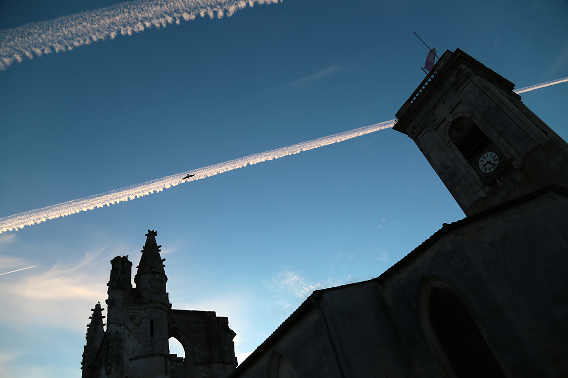 Ile de RÃ©.
Eglise Saint-Martin.