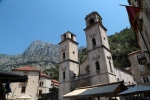 Kotor.
Le cathédrale Saint Tryphon est une des 2 cathédrales catholiques du Monténégro. Elle date du XIIème siècle.