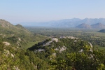 Parc national du Skadar.
En contre-bas, le village de Dodosi, un ancien village de pêcheurs qui va être notre camp de base pour l'exploration du coin.